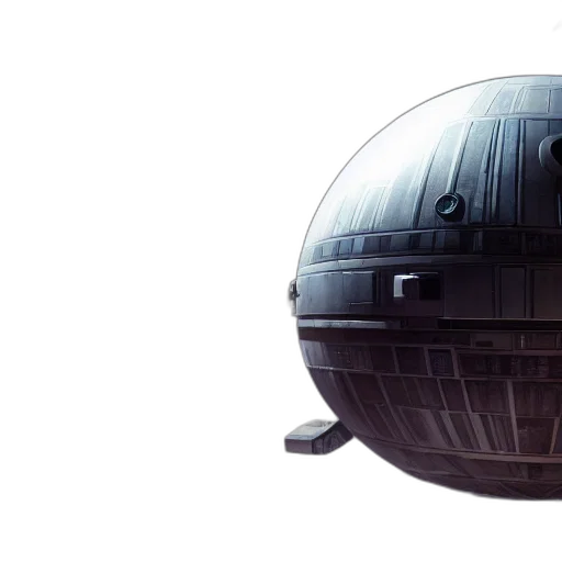 concept art, 3d render, photorealistic, outer space transparent PNG cut-out