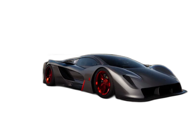 car, 3d render, concept art, photorealistic transparent PNG cut-out