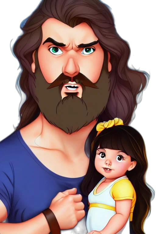 cartoon, photorealistic, fantasy art, comic book art transparent PNG cut-out