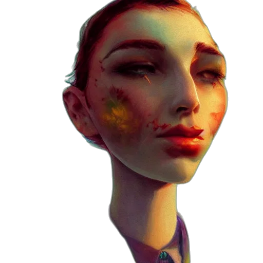 face, mask, robot, jewelry transparent PNG cut-out