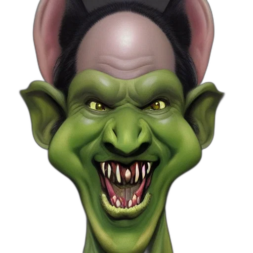 face, mask, creature, staff transparent PNG cut-out