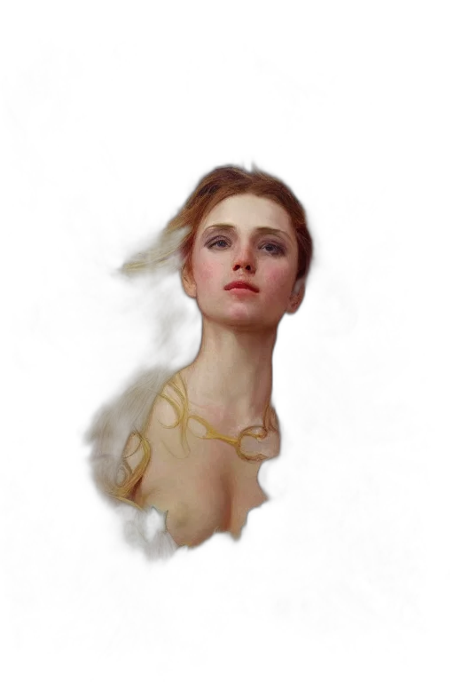 face, crown, dress, jewelry transparent PNG cut-out