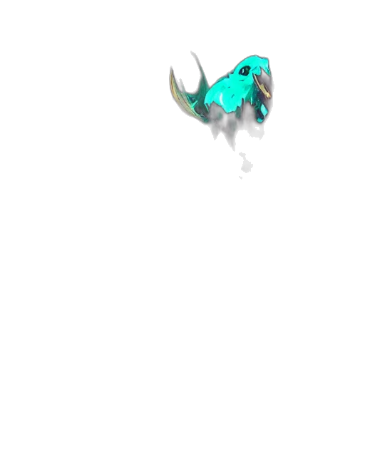 dragon, creature, animal, staff transparent PNG cut-out