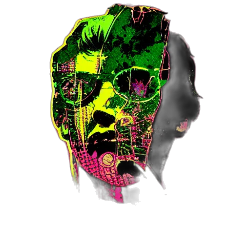 mask, face, robot, creature transparent PNG cut-out