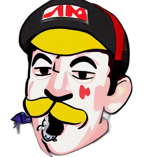 face, staff, cartoon, concept art transparent PNG cut-out