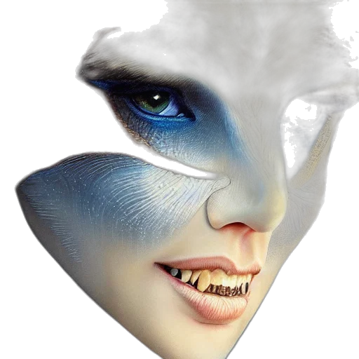 mask, face, creature, dragon transparent PNG cut-out