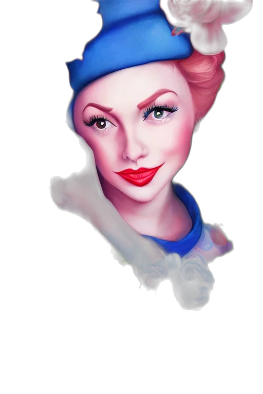 face, crown, hat, staff transparent PNG cut-out