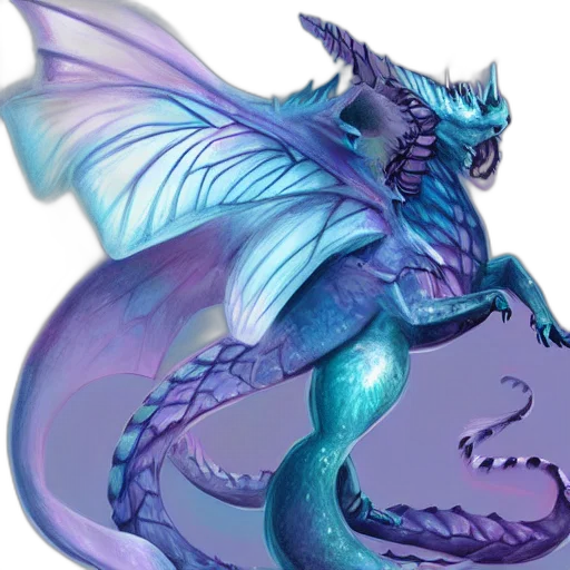 dragon, creature, fantasy art, concept art transparent PNG cut-out