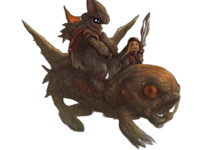 dragon, creature, animal, weapon transparent PNG cut-out