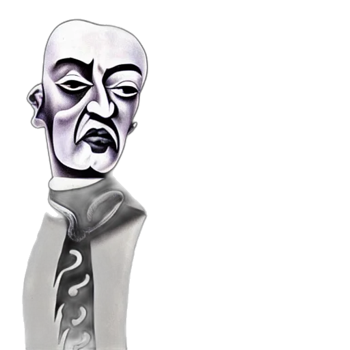mask, face, staff, jacket transparent PNG cut-out
