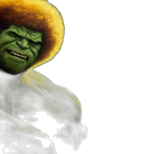 face, creature, hat, staff transparent PNG cut-out
