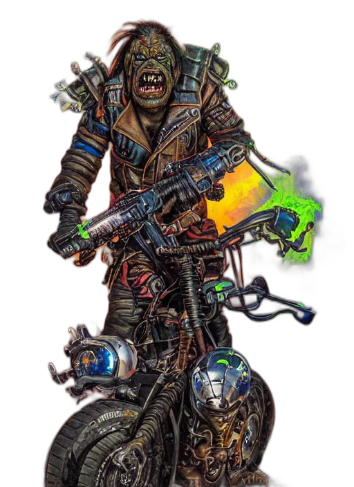 robot, weapon, staff, concept art transparent PNG cut-out