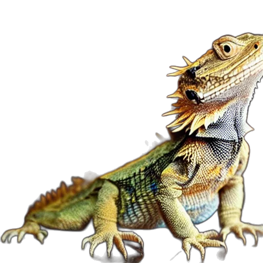 dragon, animal, creature, staff transparent PNG cut-out