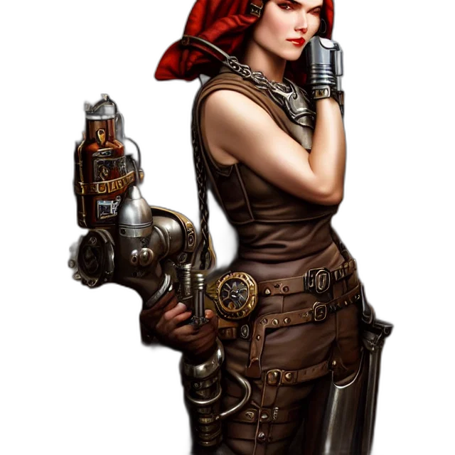 staff, weapon, robot, concept art transparent PNG cut-out