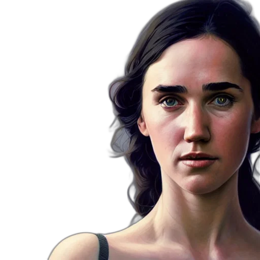 face, photorealistic, fantasy art, concept art transparent PNG cut-out