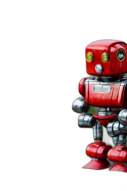 robot, 3d render, concept art, high transparent PNG cut-out