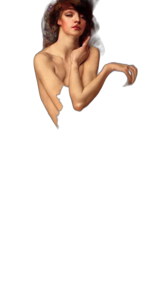face, dress, mask, hair transparent PNG cut-out