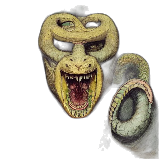 mask, creature, face, animal transparent PNG cut-out