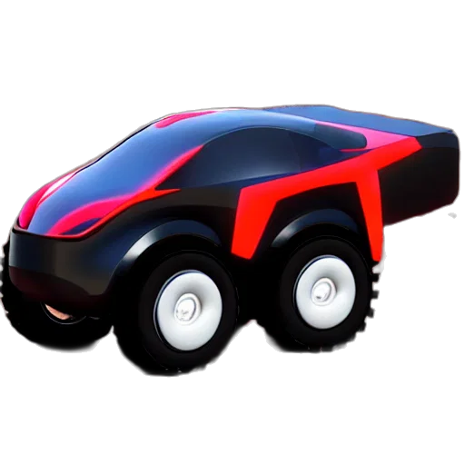 car, robot, 3d render, concept art transparent PNG cut-out