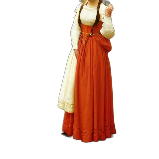 dress, staff, jewelry, concept art transparent PNG cut-out