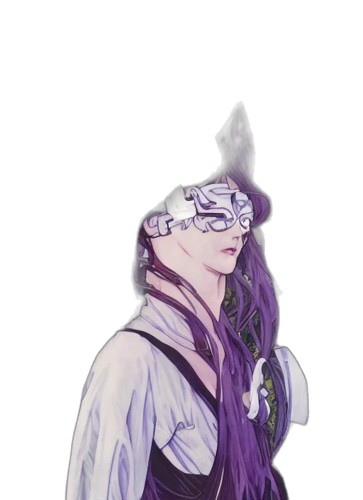staff, mask, crown, jacket transparent PNG cut-out