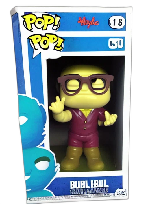 concept art, 3d render, cartoon, funko transparent PNG cut-out