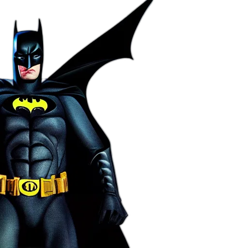comic book art, concept art, michael, keaton transparent PNG cut-out