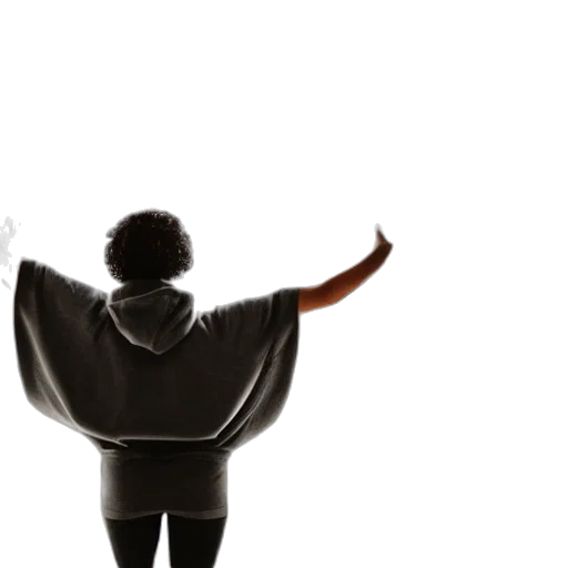 staff, jacket, umbrella, hat transparent PNG cut-out