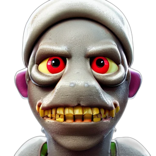 robot, face, mask, creature transparent PNG cut-out