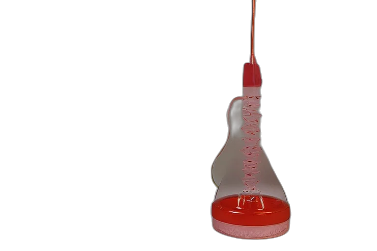 bottle, staff, umbrella, 3d render transparent PNG cut-out