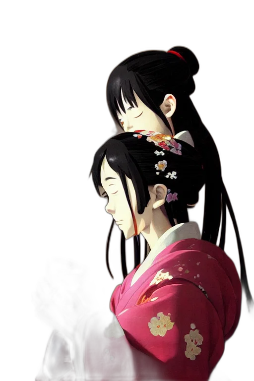 face, photorealistic, concept art, anime transparent PNG cut-out