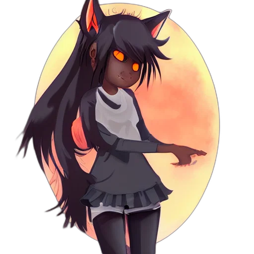 staff, dress, creature, mask transparent PNG cut-out