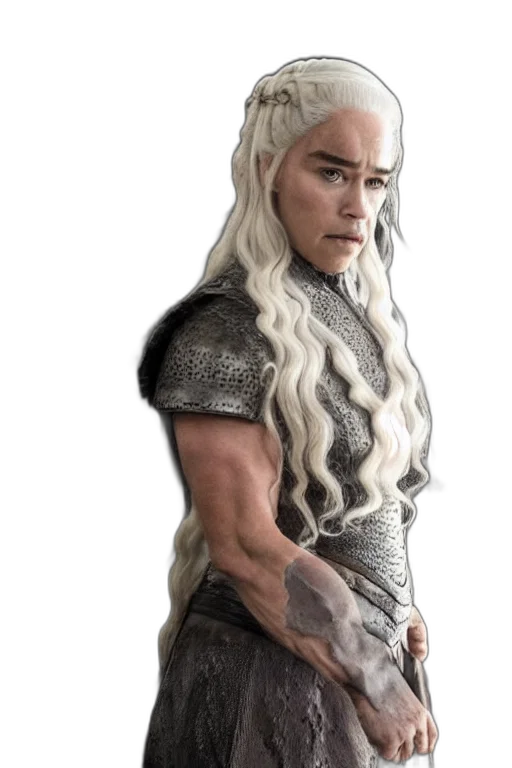 dragon, sword, hair, fantasy art transparent PNG cut-out