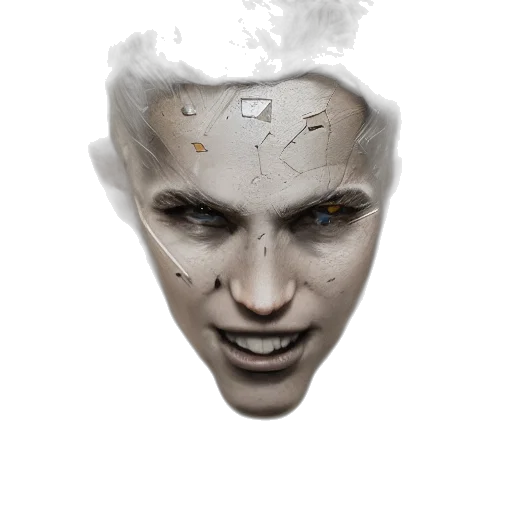 mask, face, creature, dragon transparent PNG cut-out