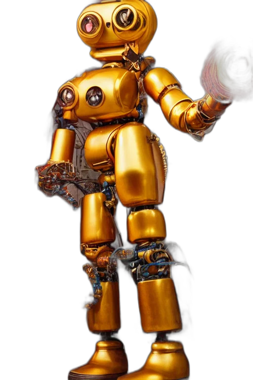 robot, staff, weapon, concept art transparent PNG cut-out