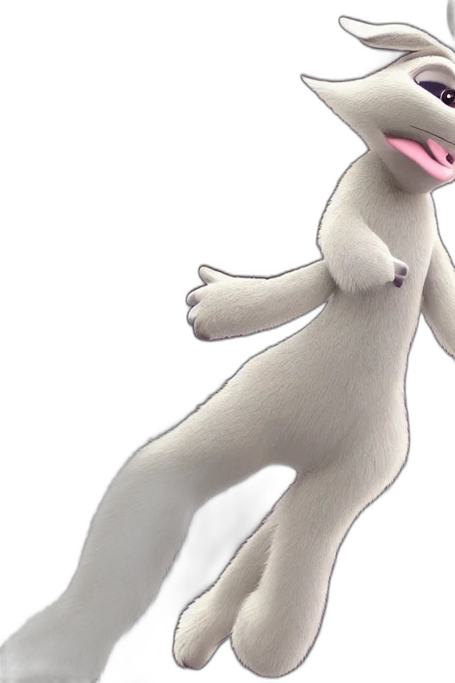 animal, creature, staff, 3d render transparent PNG cut-out