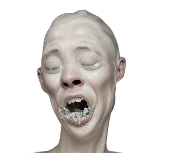 face, mask, creature, robot transparent PNG cut-out