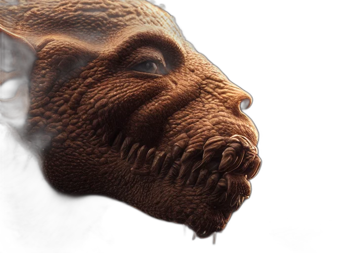 creature, mask, face, animal transparent PNG cut-out