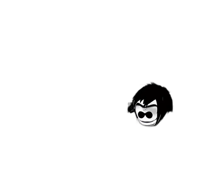 face, hair, creature, robot transparent PNG cut-out