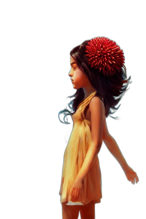 crown, hair, hat, dress transparent PNG cut-out