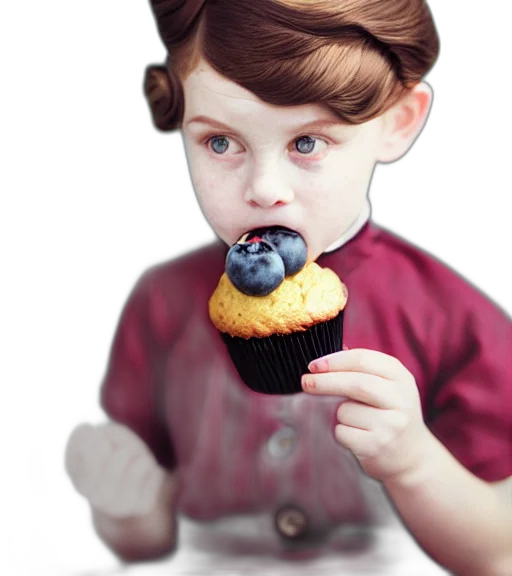 food, face, creature, photorealistic transparent PNG cut-out