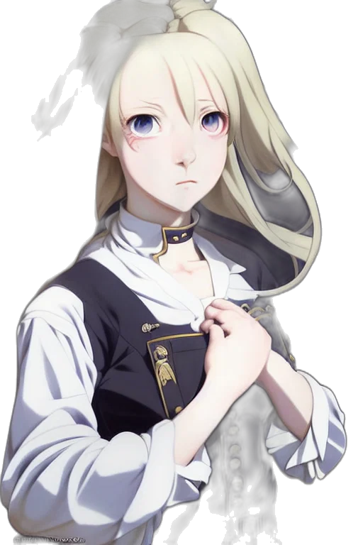 staff, dress, face, crown transparent PNG cut-out