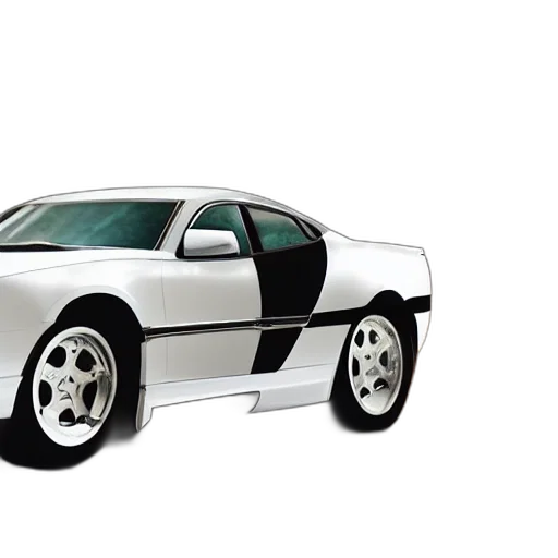 car, photorealistic, 3d render, concept art transparent PNG cut-out