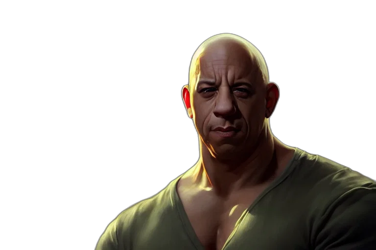 face, photorealistic, concept art, comic book art transparent PNG cut-out