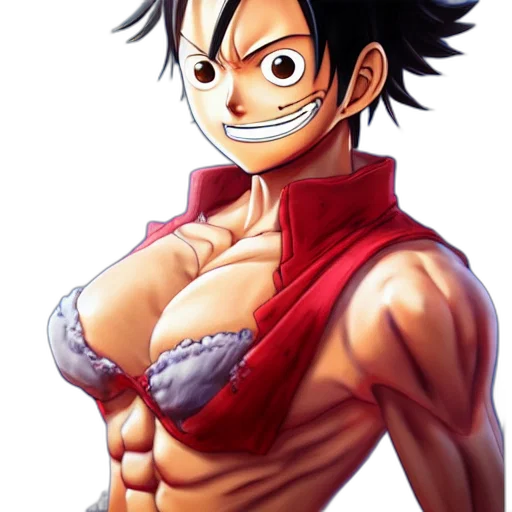 face, anime, concept art, comic book art transparent PNG cut-out