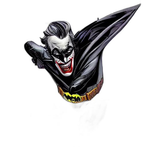 mask, comic book art, concept art, 3d render transparent PNG cut-out