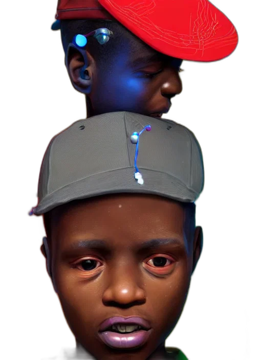 face, hat, mask, creature transparent PNG cut-out