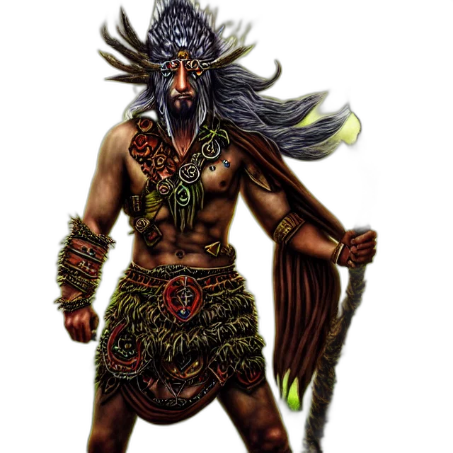 staff, fantasy art, concept art, pixel art transparent PNG cut-out