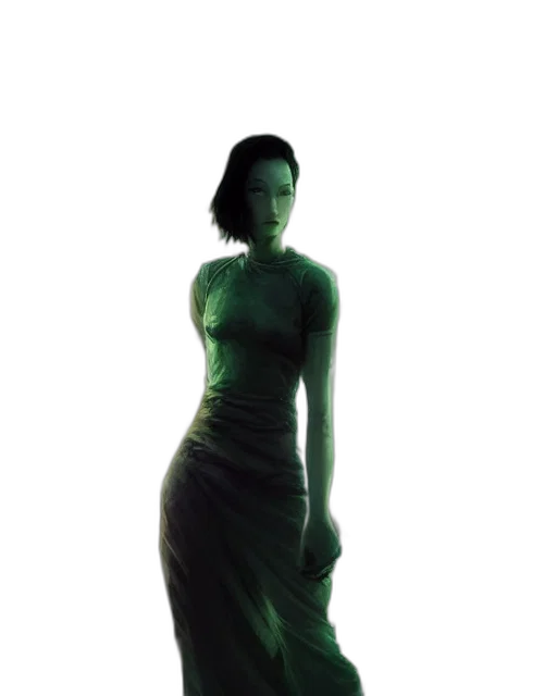 dress, creature, jewelry, robot transparent PNG cut-out