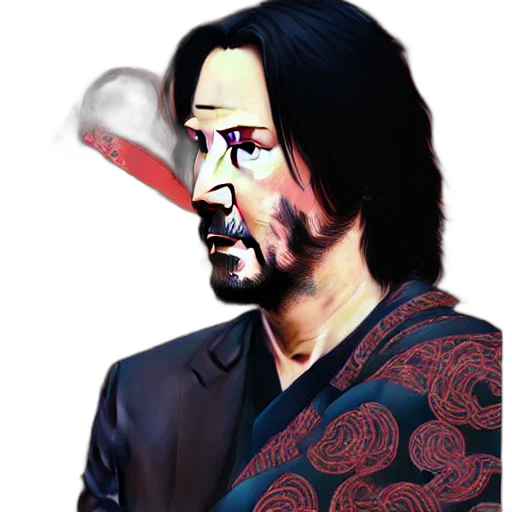 face, mask, weapon, staff transparent PNG cut-out